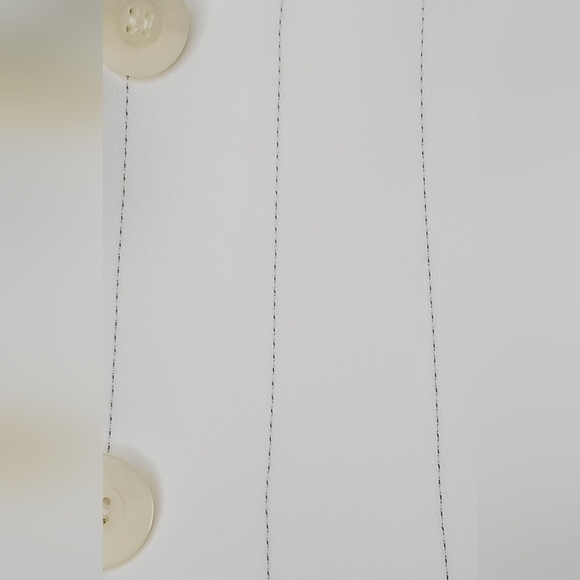 🔥Hostpick🔥NWT Tahari Size 12P Elegant White Striped Women's Blazer - Picture 12 of 14